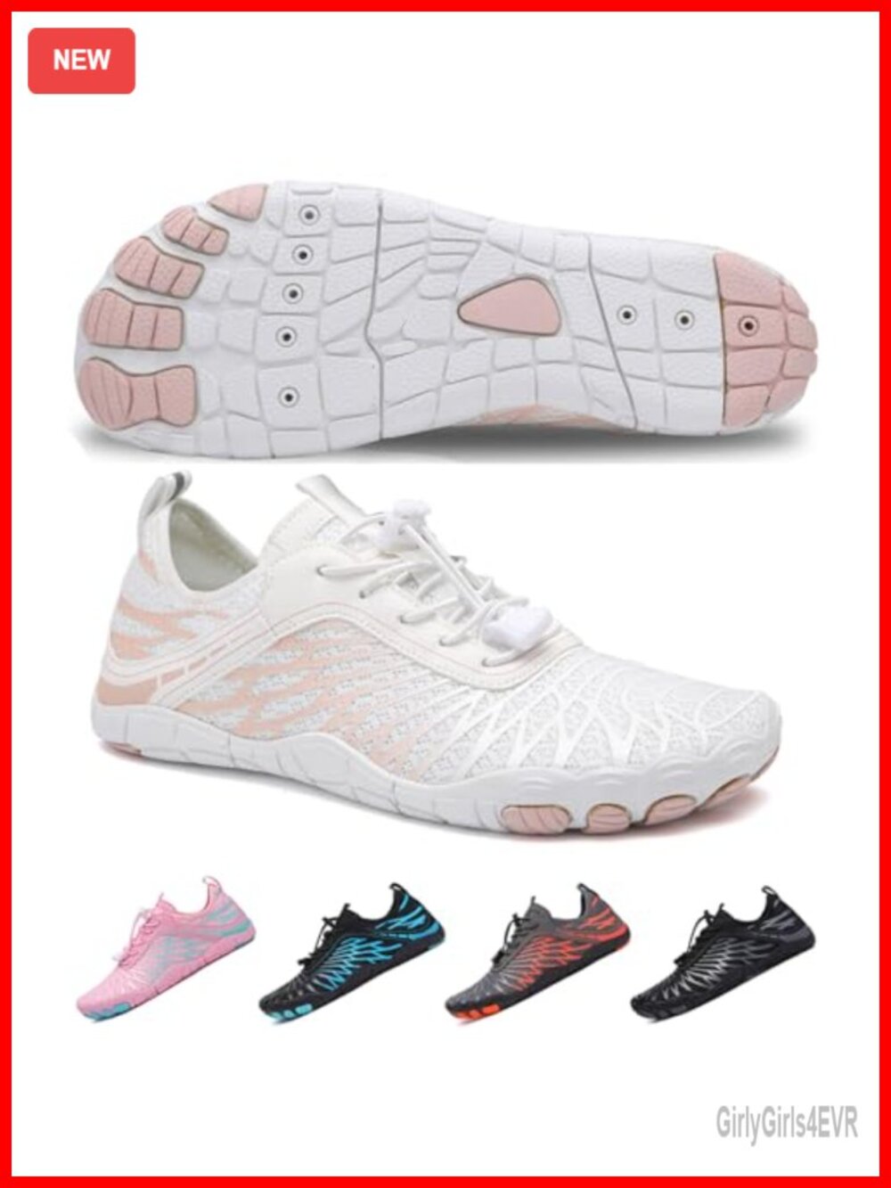 Barefoot Shoes for Women Men Wide Toe Breathable Slip Resistant Water Shoes